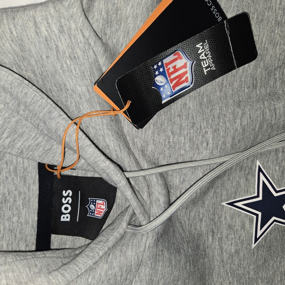 Boss × NFL Woodson Graphic Pullover Hoodie - Picture 5 of 10